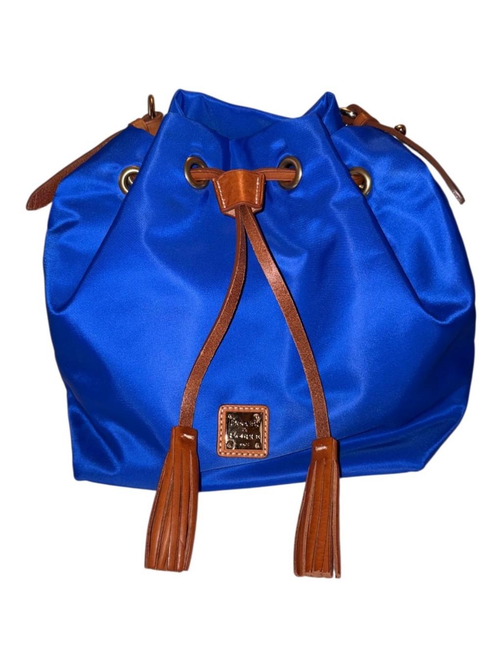 Dooney & Bourke Windham Small Cobalt Blue Drawstring Shoulder